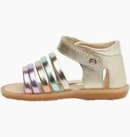 Naturino Sandalen Nixy Metalic Platinum Capri 23