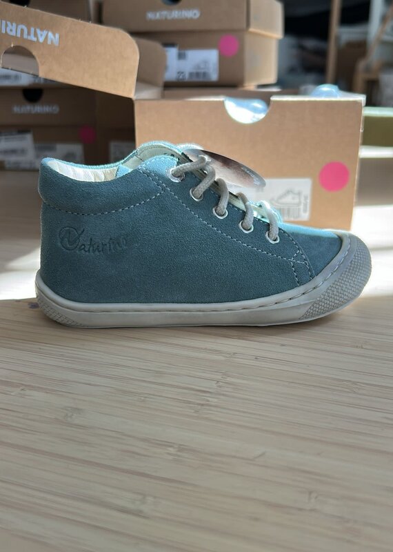Naturino Schoenen Cocoon Suede Sole Bone Sage Milk 23