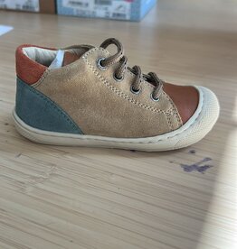 Naturino Schoenen Romy Suede Sand-Cognac-Sage 24