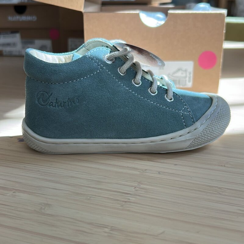 Naturino Schoenen Cocoon Suede Sole Bone Sage Milk 24