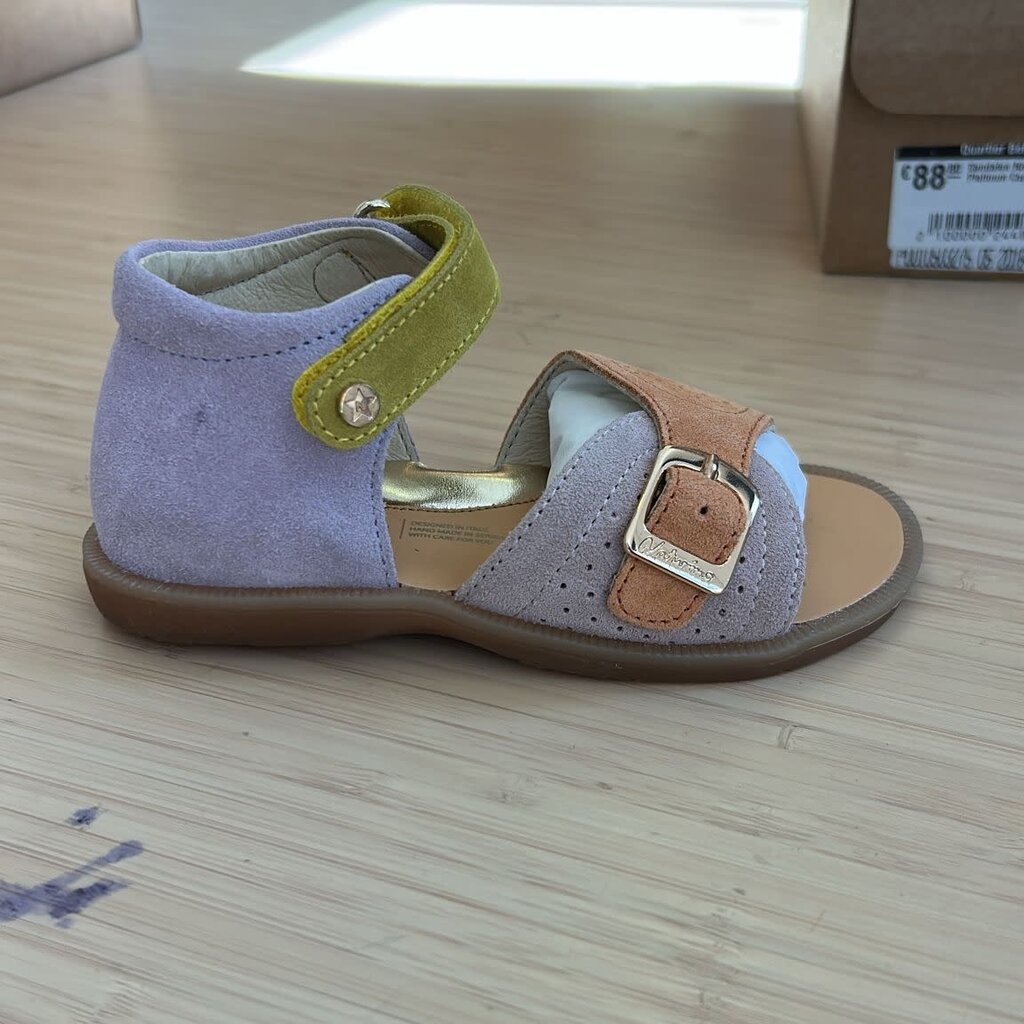 Naturino Sandalen Jeade Suede Apricot-Cipra-Lilac 25