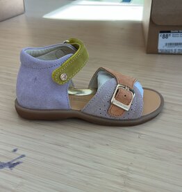 Naturino Sandalen Jeade Suede Apricot-Cipra-Lilac 25