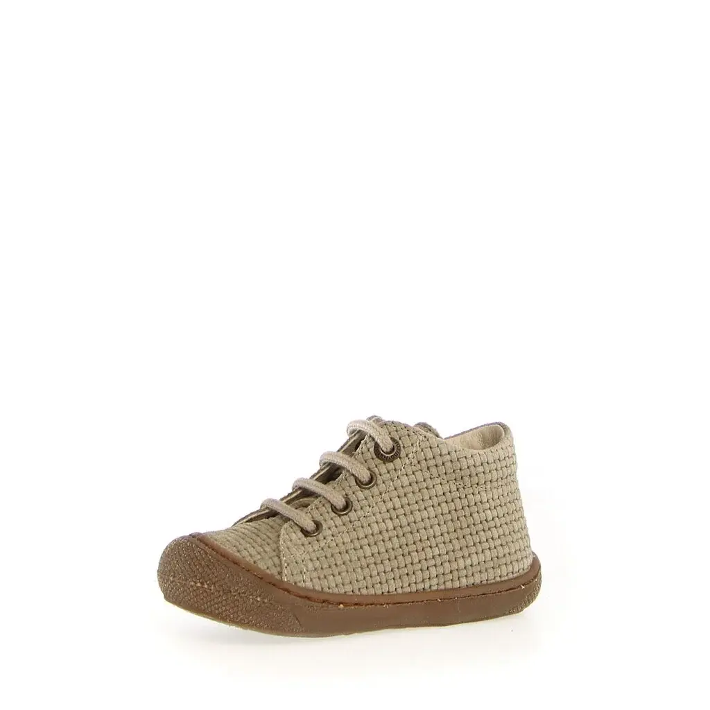 Naturino Schoenen Naturino Cocoon Suede Woven Stone Sole Honey 19