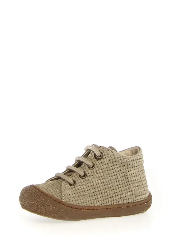 Naturino Schoenen Naturino Cocoon Suede Woven Stone Sole Honey 19