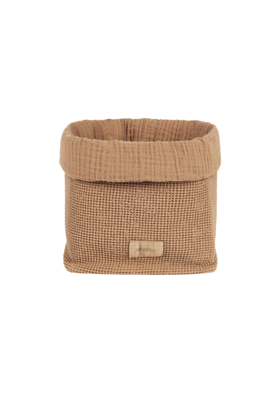 Nobodinoz Wabi-Sabi Panier En Coton Lavé