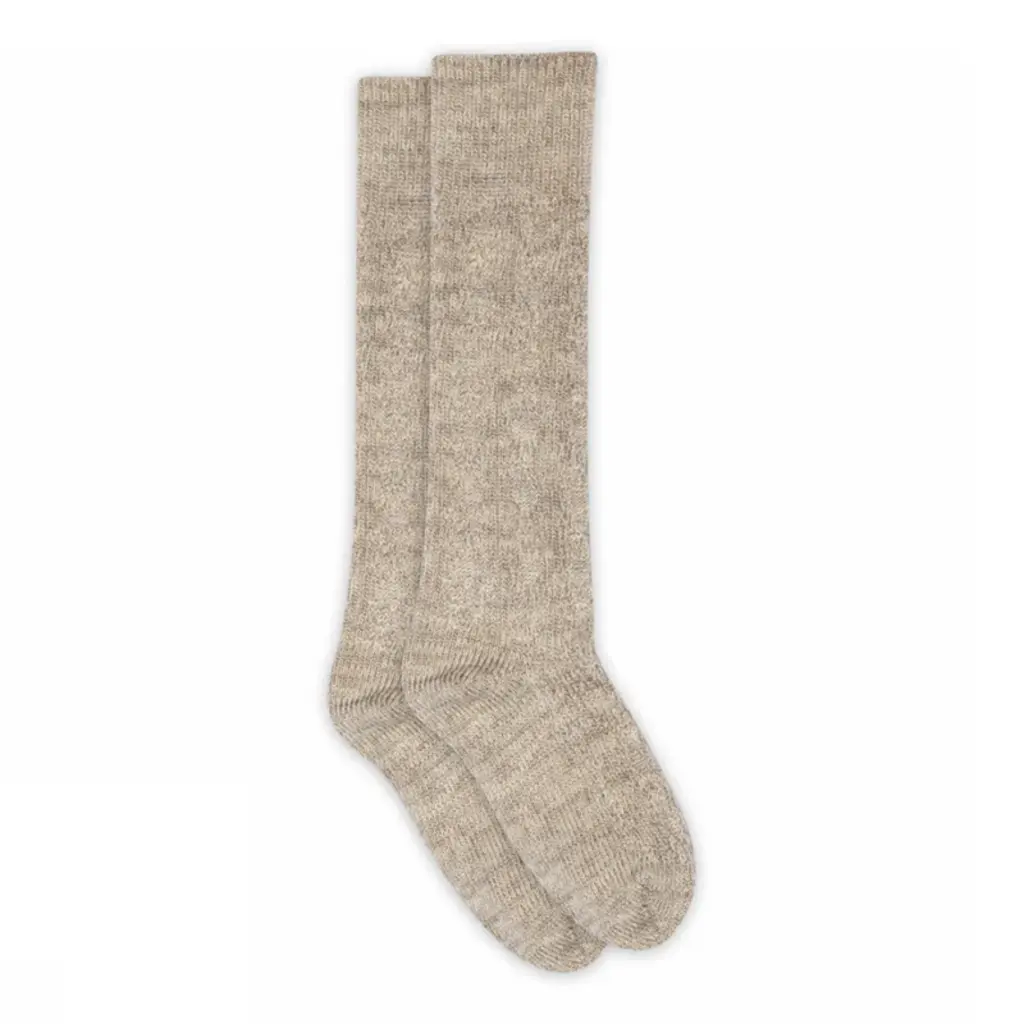 mp Denmark Remy knee socks 69024 Light Brown Melange