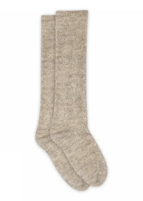 mp Denmark Remy knee socks 69024 Light Brown Melange