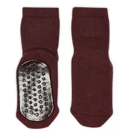 mp Denmark Wool socks - anti-slip 7951 Grape Skin