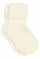 mp Denmark Wool rib baby socks 589 Snow White