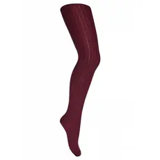 mp Denmark Wool rib tights 128 Wine Red