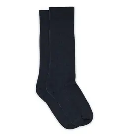 mp Denmark Wool rib knee socks 69017 Navy