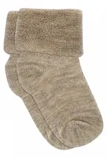 mp Denmark Wool baby socks 722 Brown Melange