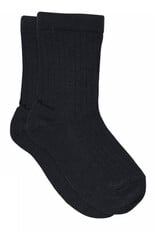 mp Denmark Wool rib socks 718 Navy