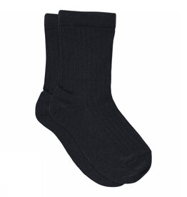 mp Denmark Wool rib socks 718 Navy