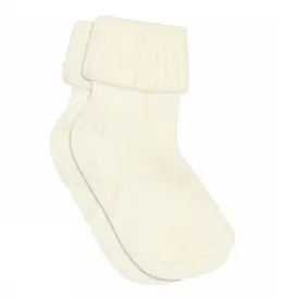 mp Denmark Cotton Rib Baby Socks Snow White