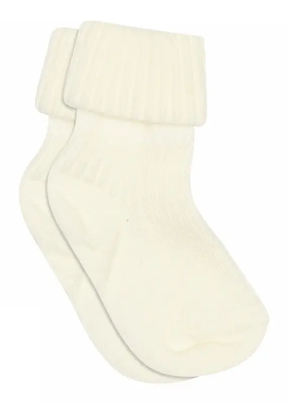 mp Denmark Cotton Rib Baby Socks Snow White