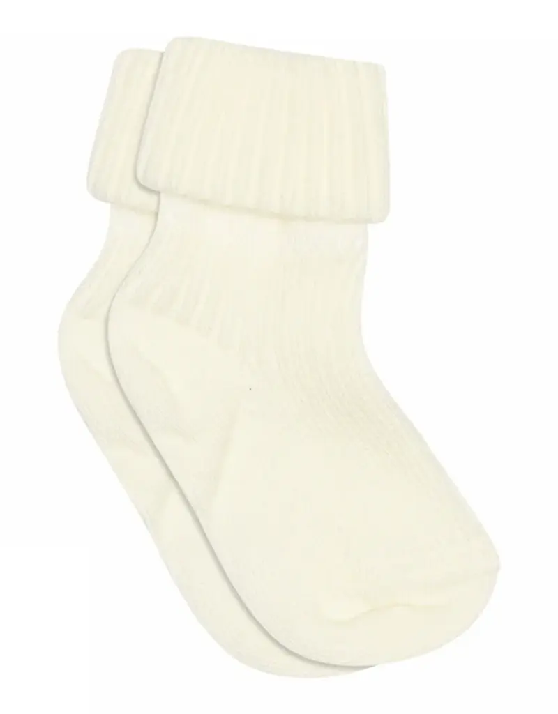 mp Denmark Cotton Rib Baby Socks Snow White