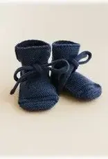 Hvid Booties Blue