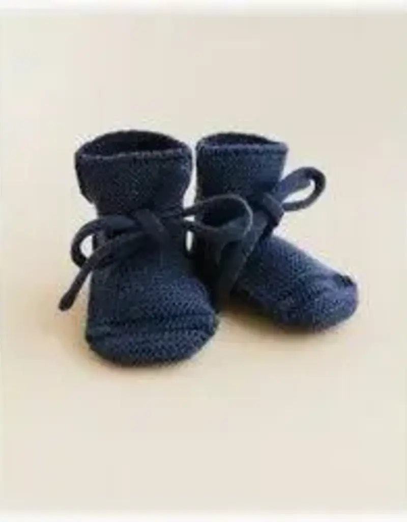 Hvid Booties Blue