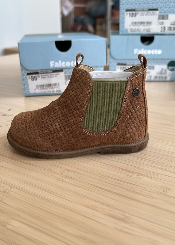 Falcotto Laarzen Winter Wood Suede Woven Brown 19