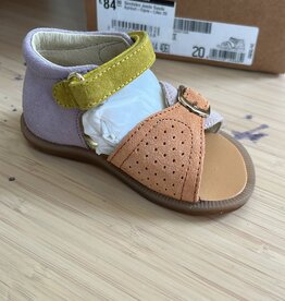 Naturino Sandalen Jeade Suede Apricot-Cipra-Lilac 20