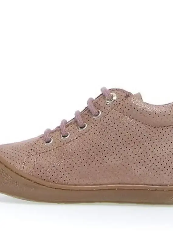 Naturino Schoenen Cocoon Suède Dots Rose 23