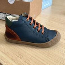 Falcotto Schoenen Romy Nappa/Suede/Nappa Spazz Navy-Copper-Green Bottle 24