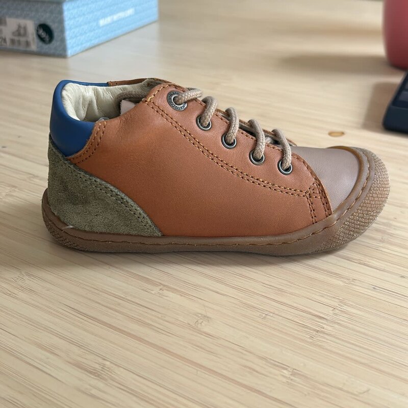 Falcotto Schoenen Romy Nappa/Suede Spazz. Taupe-Cognac-Militare 24