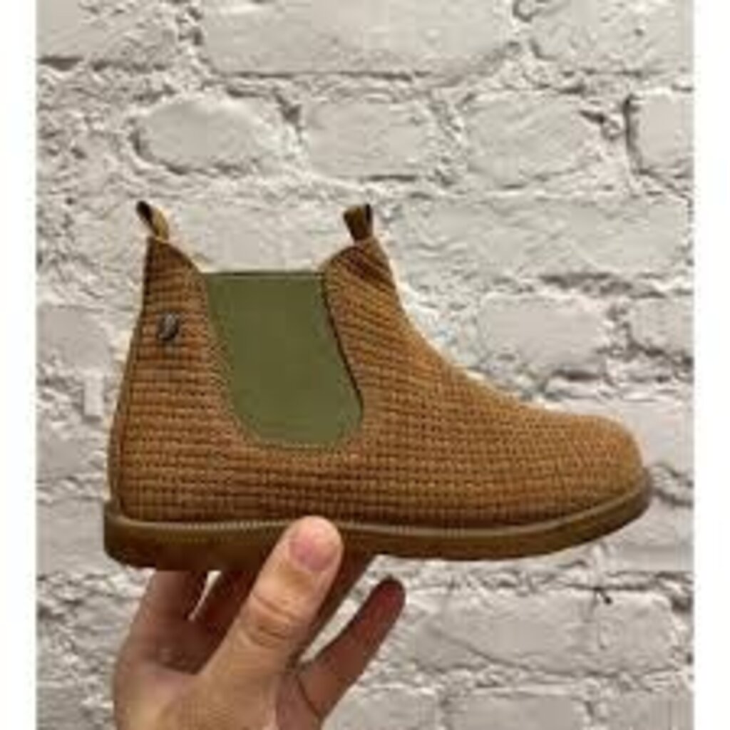 Falcotto Laarzen Winter Wood Suede Woven Brown 24