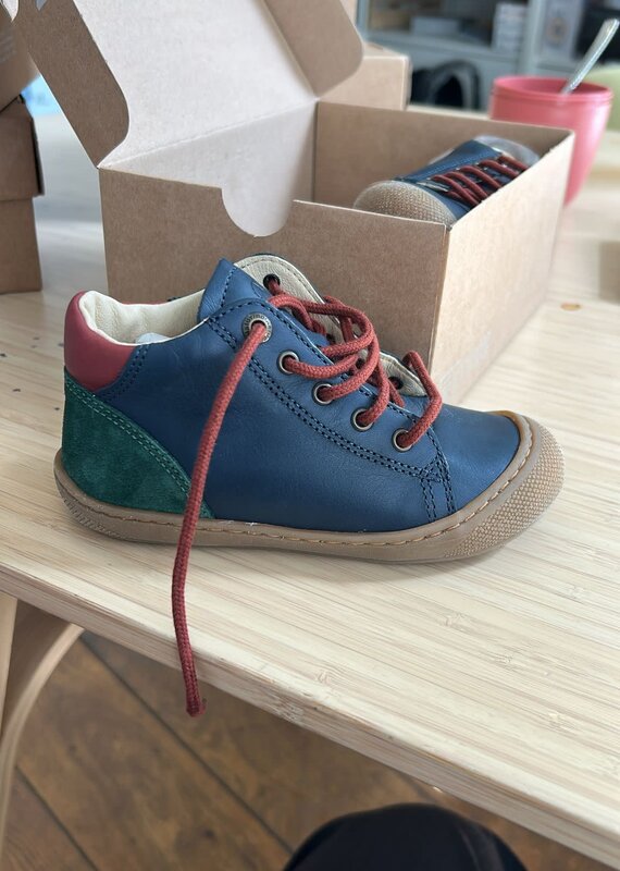 Naturino Schoenen Romy Nappa Indigo Green Bottle 25