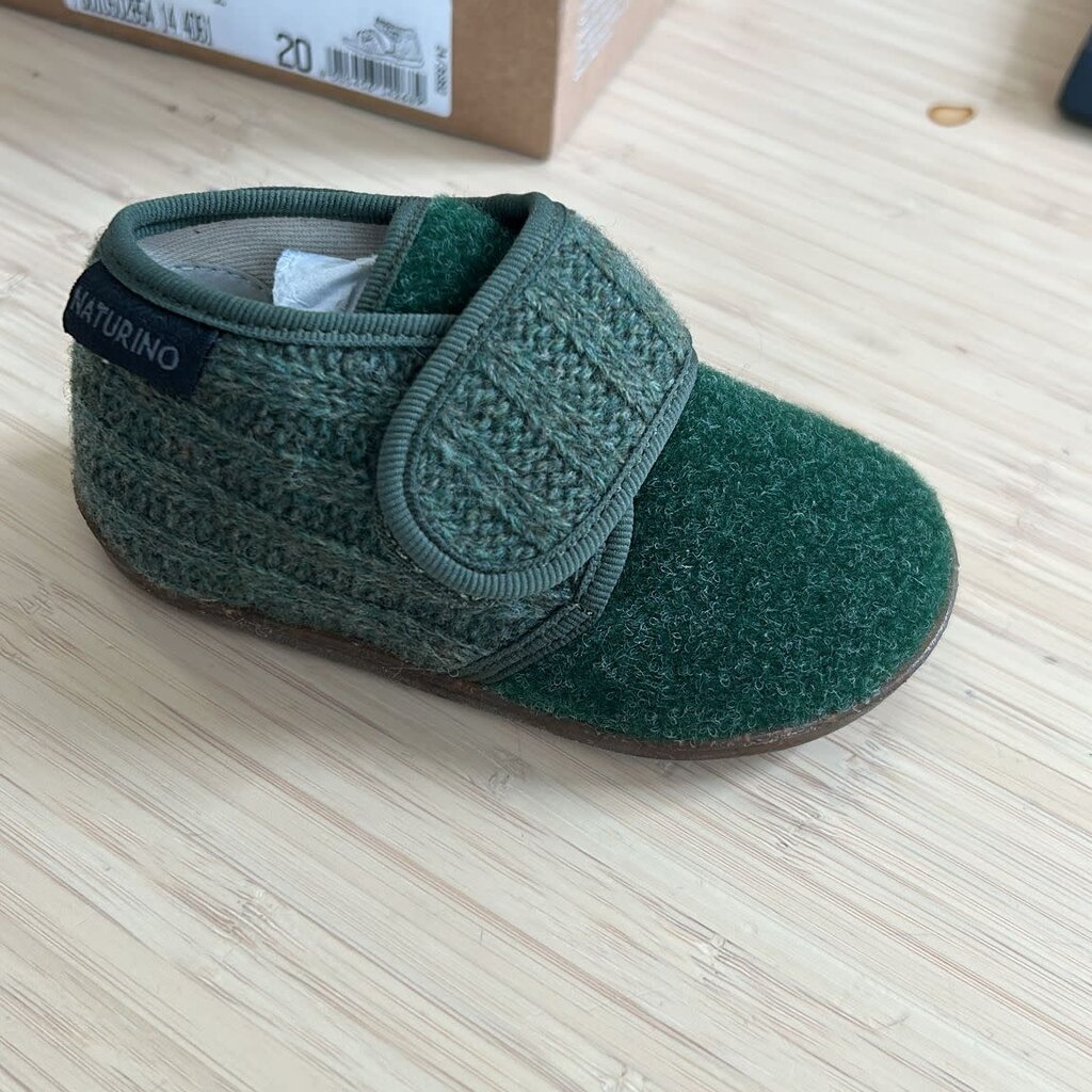 Naturino Pantoffels Sweater Green 29