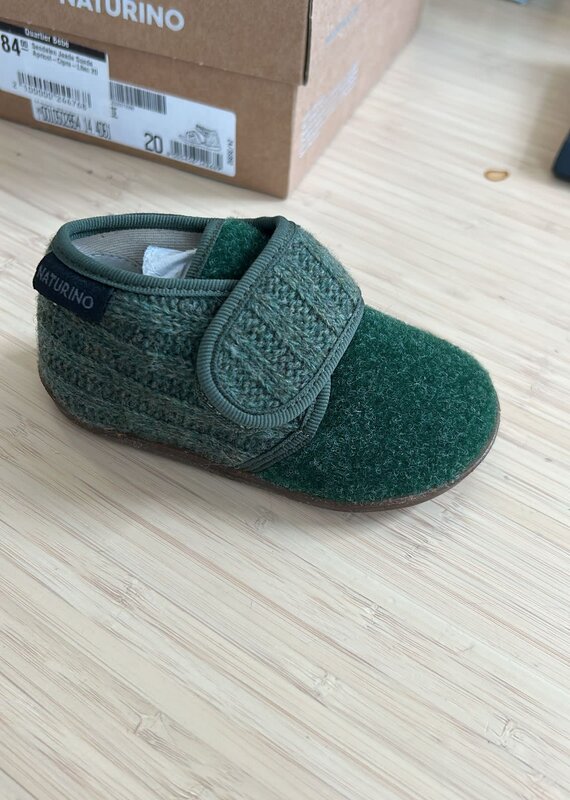 Naturino Pantoffels Sweater Green 29