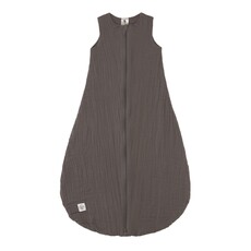 Laessig Muslin Baby Sleeping Bag GOTS Anthracite