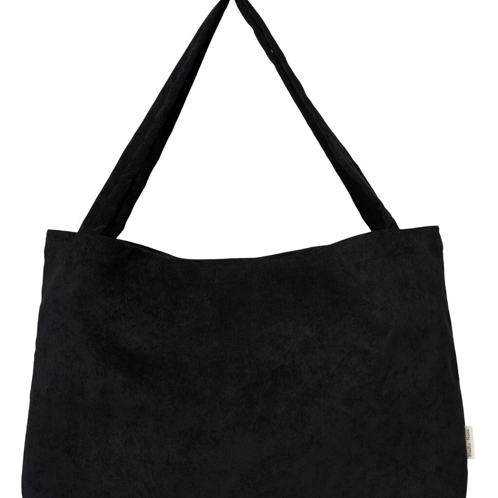 Studio Noos All black rib mom-bag