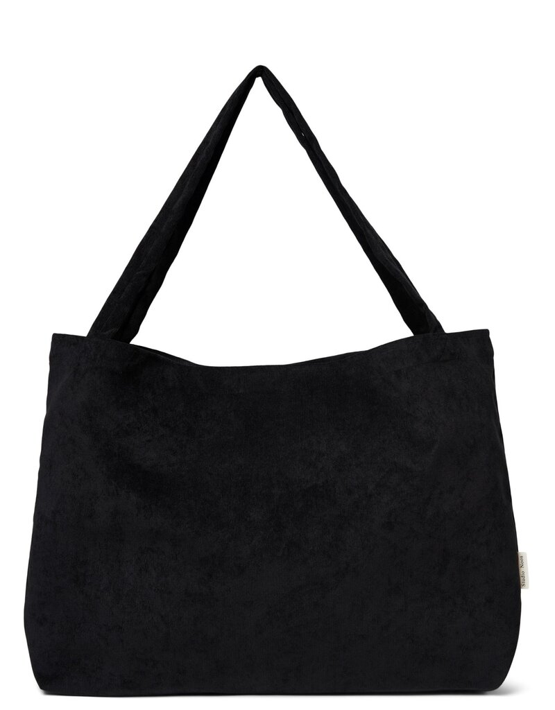 Studio Noos All black rib mom-bag