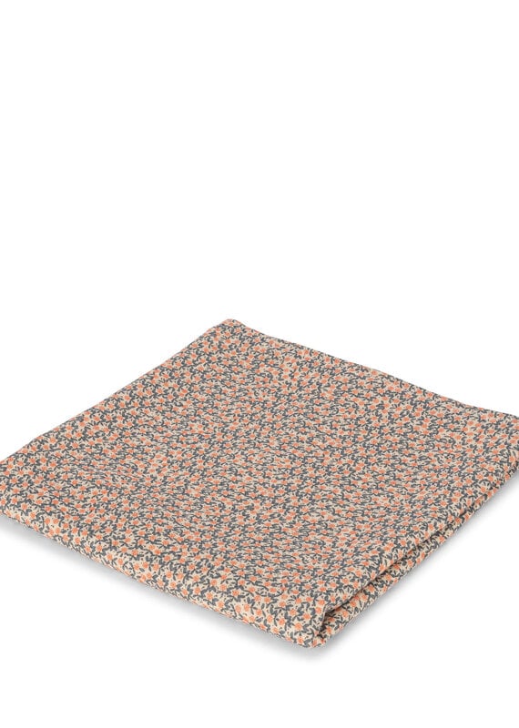 Konges Sloejd Big Muslin Swaddle Gots Fleur De Glace