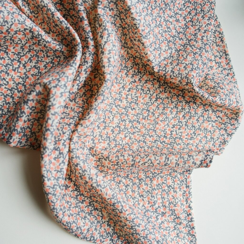 Konges Sloejd Big Muslin Swaddle Gots Fleur De Glace