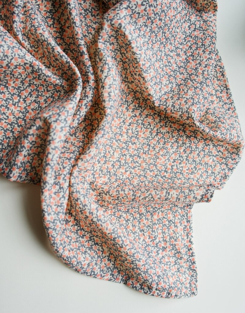 Konges Sloejd Big Muslin Swaddle Gots Fleur De Glace