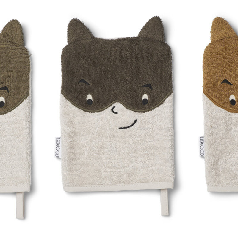 Liewood Sylvester Washandjes Superhero Multi Mix