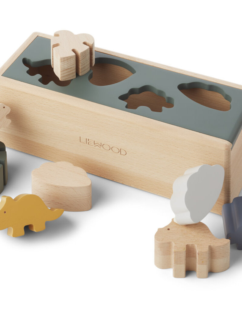 Liewood Midas puzzle box Dino Mix