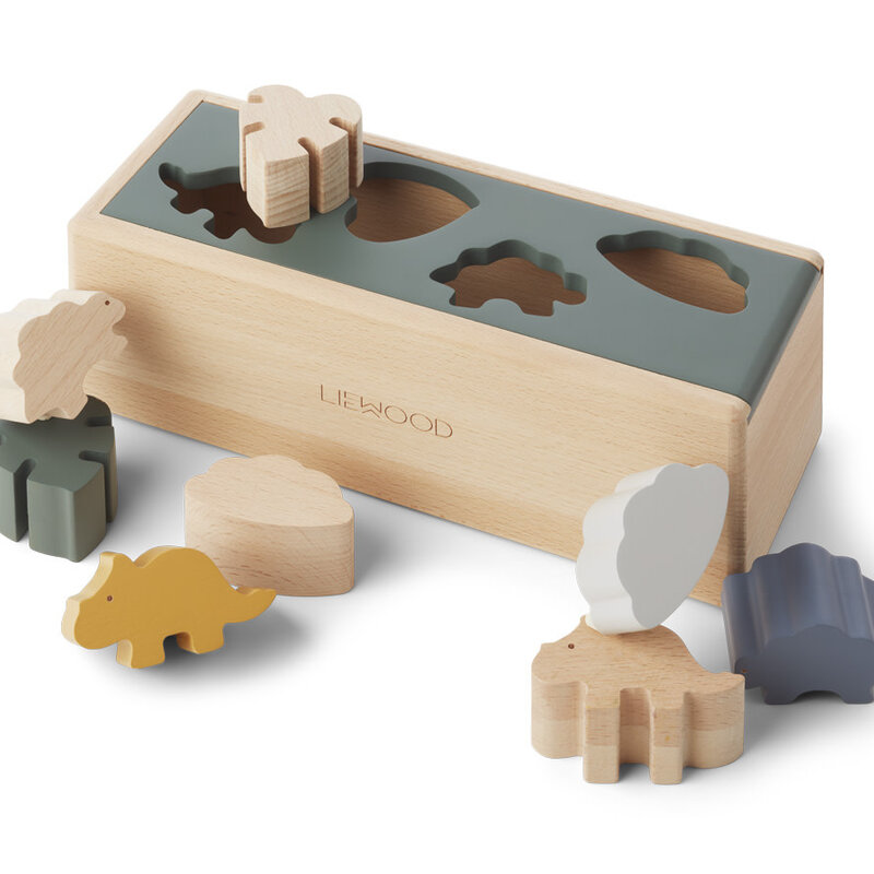 Liewood Midas puzzle box Dino Mix