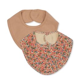 Konges Sloejd Basic 2 Pack Bib Jardin Rouge