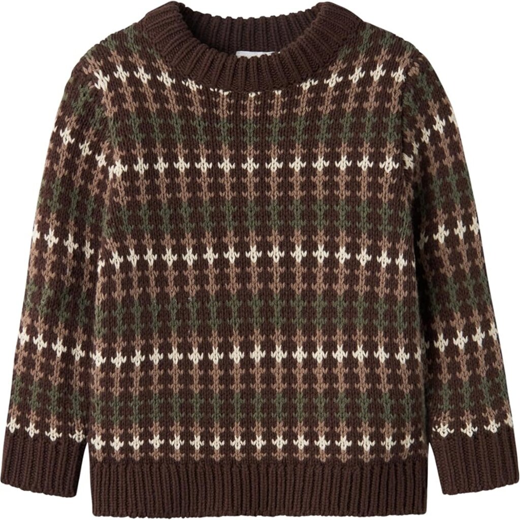 Name It Nkmopalse Ls Knit Bracken 122/128