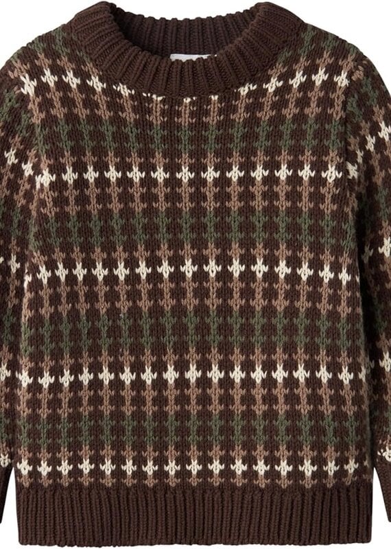 Name It Nkmopalse Ls Knit Bracken 122/128