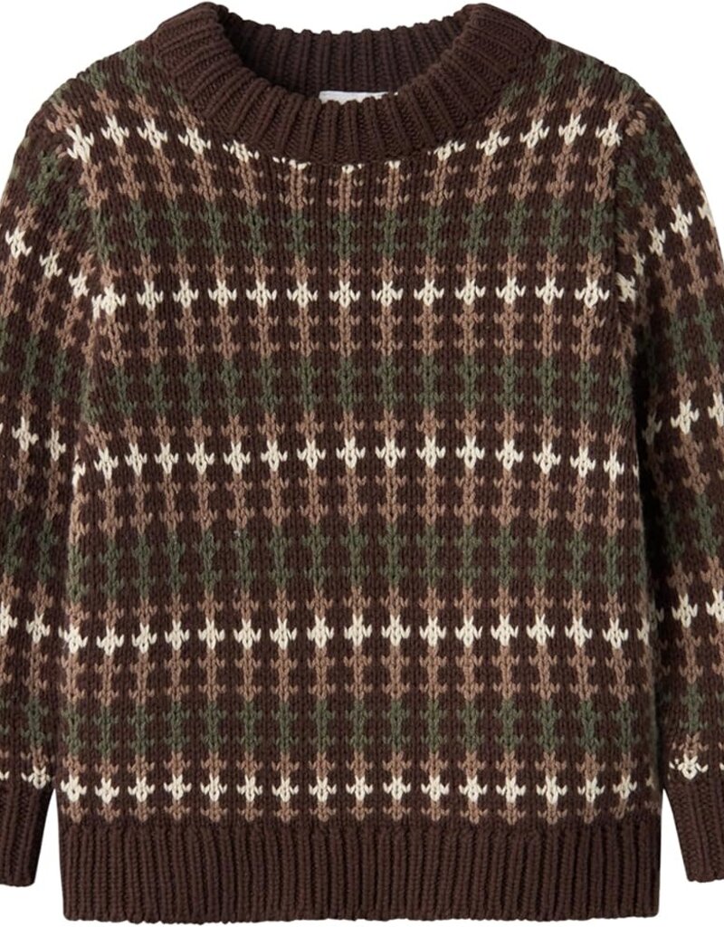 Name It Nkmopalse Ls Knit Bracken 122/128