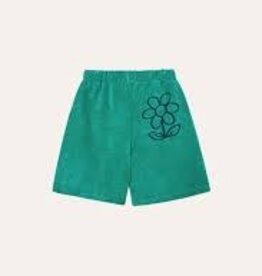 The Campamento Green Terry Shorts Green 5-6y