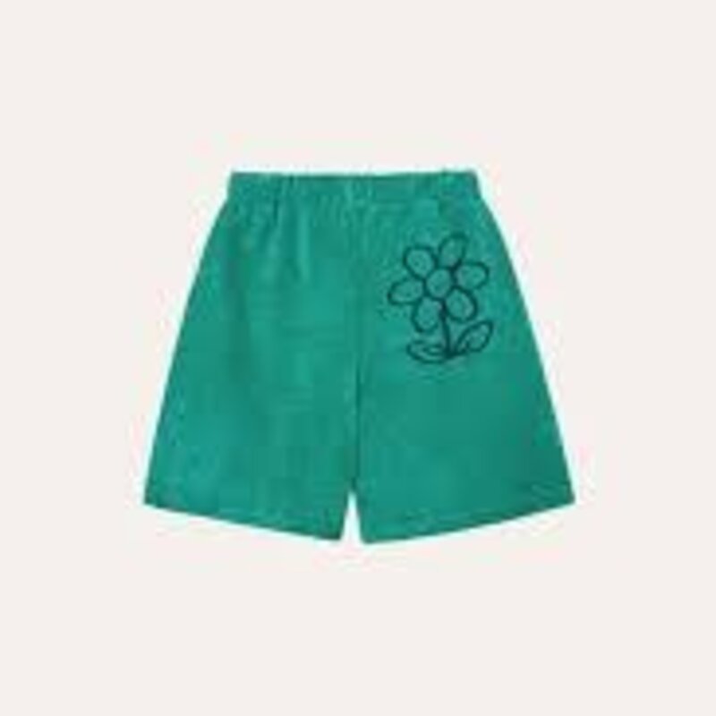 The Campamento Green Terry Shorts Green 5-6y
