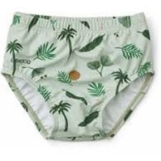 Liewood Anthony baby swim pants Jungle/dusty mint mix 1-3m