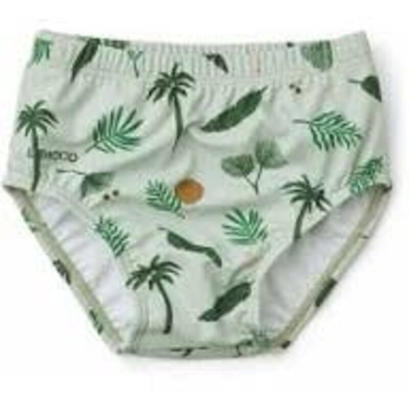Liewood Anthony baby swim pants Jungle/dusty mint mix 1-3m
