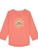 Laessig LSF Long Sleeve Rashguard Sunshine Coral 74/80 (6-12m)